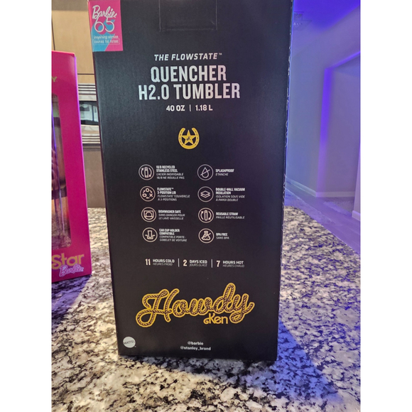 Stanley x Barbie™ ’80s Western Ken Quencher 40 Oz Limited Edition - Picture 6 of 8